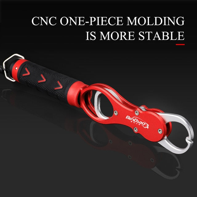 Red Alloy Fishing Grip & Pliers Set