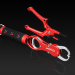 Red Alloy Fishing Grip & Pliers Set