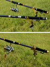 Adjustable Fishing Rod Holder Ground Stand