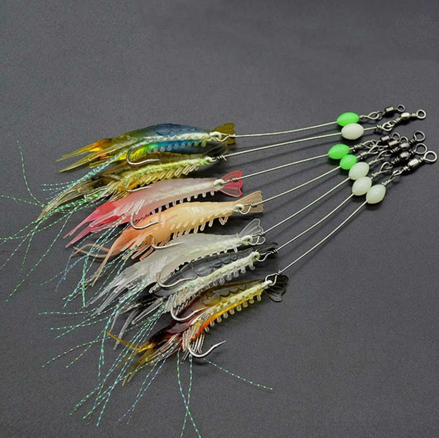 7pcs Prawn Lure 8cm 5g