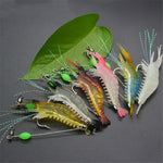 7pcs Prawn Lure 8cm 5g