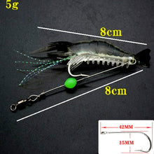 Charger l&#39;image dans la galerie, 7pcs Prawn Lure 8cm 5g
