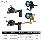 Aluminum Fish Line Exchanger Quick Spooler