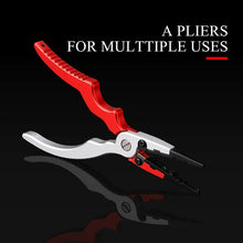 Cargar imagen en el visor de la galería, Red Alloy Fishing Grip &amp; Pliers Set
