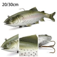 Carregar imagem no visualizador da galeria, 20/30cm 135g/400g Soft Sinking Fishing Lure
