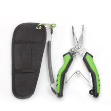 Cargar imagen en el visor de la galería, Green/Blue Aluminium Fishing Pliers Grip Set
