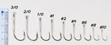 50pc Octopus Hook Size #1-#5/0