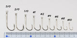 50pc Octopus Hook Size #1-#5/0