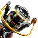 Double Brake Spinning Fishing Reel 3000-6000 15kg Drag