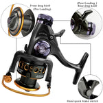 Double Brake Spinning Fishing Reel 3000-6000 15kg Drag