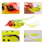 4pc Frog Fishing Lure Double Hooks 8/13g