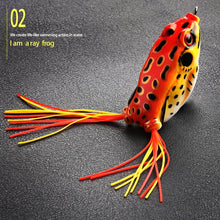 Load image into Gallery viewer, 4pc Frog Fishing Lure Double Hooks 8/13g
