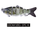 Value Pack 6pc Swimbait 10cm 18g