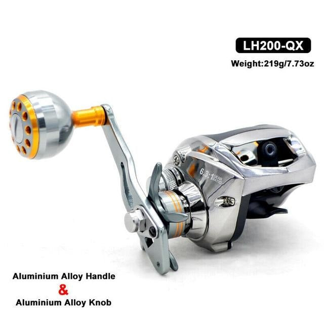 High Speed Baitcasting Reel 8kg Drag