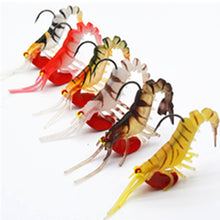 Charger l&#39;image dans la galerie, 6pc Prawn Lure 7/13/19g 5/7/10cm
