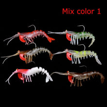 Charger l&#39;image dans la galerie, 6pc Prawn Lure 7/13/19g 5/7/10cm
