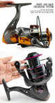 Metal Fishing Spinning Reel 1000-7000