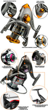 Cargar imagen en el visor de la galería, Metal Fishing Spinning Reel 1000-7000
