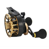 Black-Gold Centerpin Fishing Reel