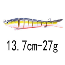 Carregar imagem no visualizador da galeria, Swimming Lures 13.7cm 11-27g
