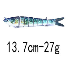 Carregar imagem no visualizador da galeria, Swimming Lures 13.7cm 11-27g
