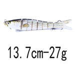 Swimming Lures 13.7cm 11-27g