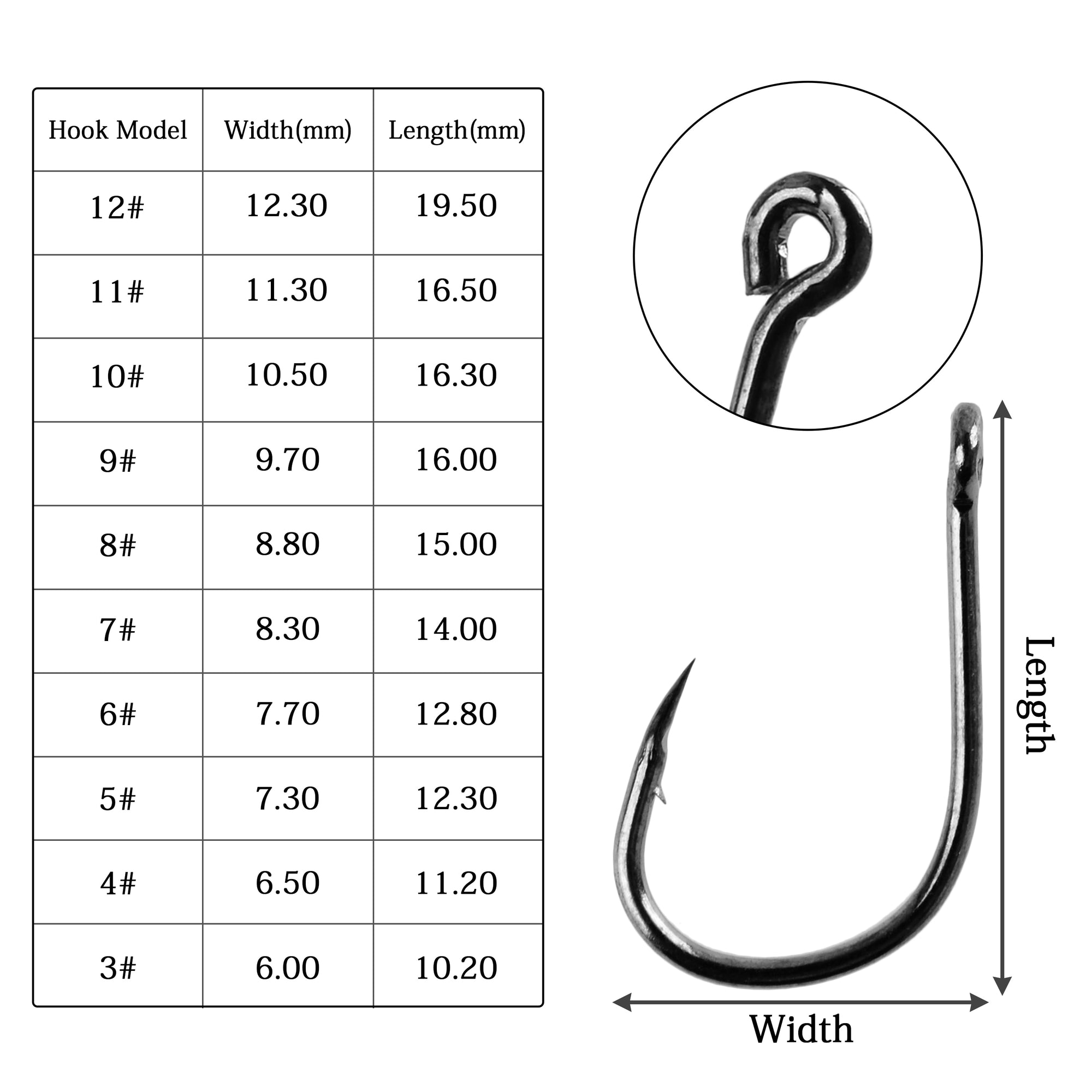 100pc Fishing Octopus Hook Gold/Silver/Black - Lamby Fishing