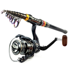 Carregar imagem no visualizador da galeria, 1.8-3.6m Fishing Rod &amp; Reel Combo
