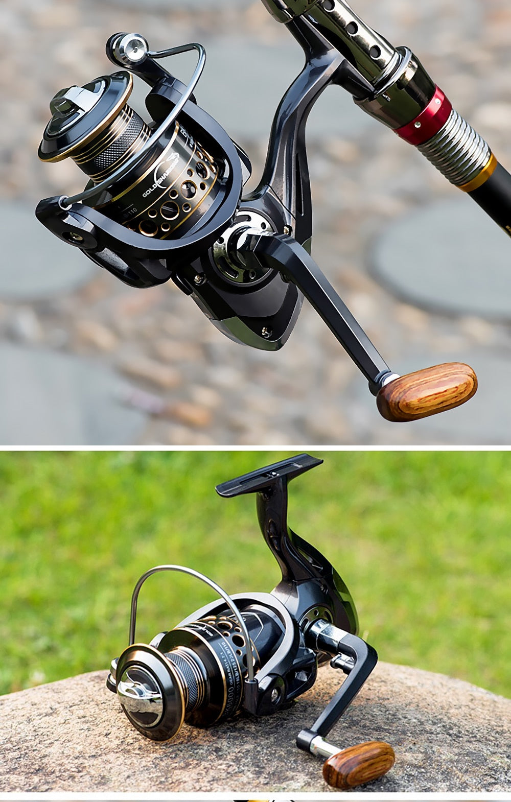 1.8-3.6m Fishing Rod & Reel Combo - Lamby Fishing