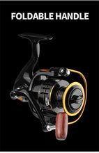 Charger l&#39;image dans la galerie, Fishing Spinning Reel Metal/Wooden Grip 1000-7000
