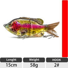 Load image into Gallery viewer, Ultra-Realistic Fishing Lure 15cm 58g
