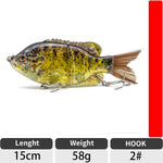 Ultra-Realistic Fishing Lure 15cm 58g