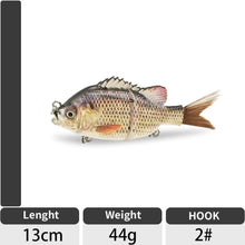 Charger l&#39;image dans la galerie, Ultra-Realistic Fishing Lure 15cm 58g
