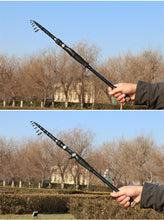 Cargar imagen en el visor de la galería, Baitcasting/Spinning Telescopic Fishing Rod 1.8-3.6m
