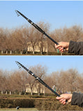 Baitcasting/Spinning Telescopic Fishing Rod 1.8-3.6m