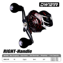 Charger l&#39;image dans la galerie, Taran 3 Baitcasting Fishing Reel
