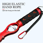 Red Alloy Fishing Grip & Pliers Set