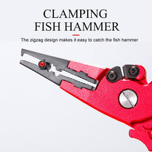 Cargar imagen en el visor de la galería, Red Alloy Fishing Grip &amp; Pliers Set
