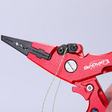 Red Alloy Fishing Grip & Pliers Set