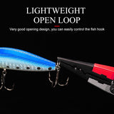 Red Alloy Fishing Grip & Pliers Set