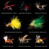 100pc Fly Fishing Files Lure Set #8-#16