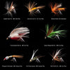 100pc Fly Fishing Files Lure Set #8-#16