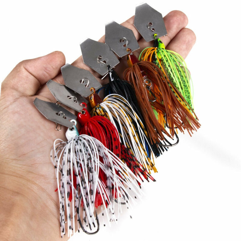 6pc Chatterbait 11g 10cm