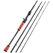 Load image into Gallery viewer, 4 Sections Baitcasting Fishing Rod 1.8-2.4m
