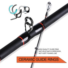 Load image into Gallery viewer, 4 Sections Baitcasting Fishing Rod 1.8-2.4m
