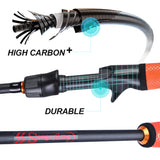 4 Sections Baitcasting Fishing Rod 1.8-2.4m