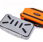 Waterproof Double-Sided Fishing Tackle Box 3 Sizes S/M/L