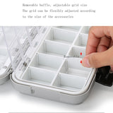 Waterproof Double-Sided Fishing Tackle Box 3 Sizes S/M/L