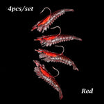 4pc Prawn Lure 6cm 3g