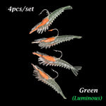 4pc Prawn Lure 6cm 3g